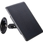 Pannello Solare 20W 5V Monocristallino IP66 Con Staffa 360° E Cavo 3m – Per Telecamere Di Sicurezza USB/Type-C E Dispositivi Esterni