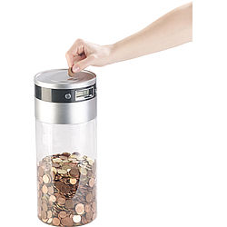 Spardosen mit Zähler / Münzzähler Spardose für günstige € 11,99 bis € 19,99 kaufen