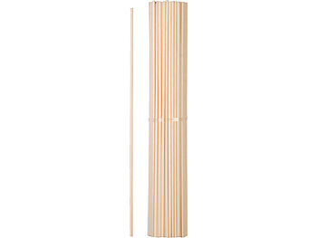 PEARL Duftstäbchen Raumduft: 150 Rattanstäbchen für Raumduft, 24 cm, holzfarben (Raumduft Zubehörsets)