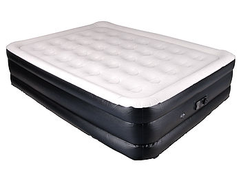 Semptec Luftbett: Selbstaufblasende Luftmatratze mit elektrischer Luftpumpe (Selbstaufblasende Luftbetten)