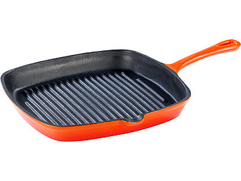 Padella In Ghisa 26 Cm Con Manico In Legno Rimovibile – Adatta A Induzione, Casseruola Durevole Peso 2 Kg - 3