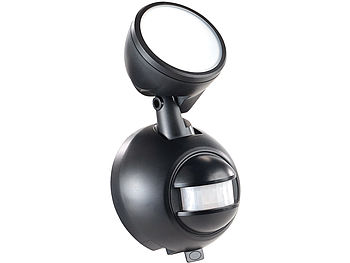 Luminea Lampe Batterie: 2er-Set kabellose LED-Außenleuchten, PIR-Bewegungsmelder, 1 W, 80lm (LED Batterie)