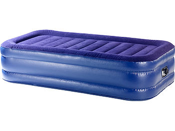 Semptec Aufblasbares Bett: Selbst aufblasendes Reise-Luftbett, Einzel-Luftbett (Aufblasbares Gästebett)