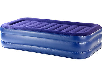 Semptec Aufblasbares Bett: Selbst aufblasendes Reise-Luftbett, Einzel-Luftbett (Aufblasbares Gästebett)