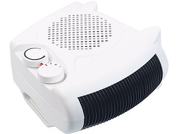 Sichler Heizgerät: Heizlüfter LV-190 mit 2 Heizstufen und Thermostat, 2.000 Watt (Mini Heizung)