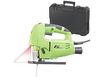 AGT Professional Werkzeuge: Professionelle Laser-Stichsäge mit LED-Licht, 3.000 U/Min., 800 Watt (Elektrische Stichsäge)
