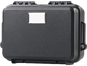Xcase Wasserdichte Box: Staub- und wasserdichter Mini-Koffer, 215 x 133 x 52 mm, IP67 (Wasserdichte Box klein)