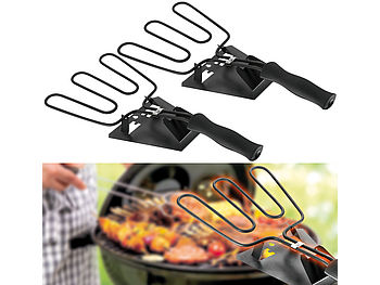 Rosenstein & Söhne Anzünder: 2er-Set Elektrischer Grillanzünder für Kohle und Briketts, 800 Watt (Elektrischer Kohleanzünder Grill)