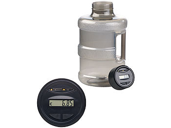 infactory Digitale Spardose: XXL-Jumbo-Spardose mit elektronischem Münz-Zählwerk, LCD-Display, 6 l (Münzzähler Spardose)