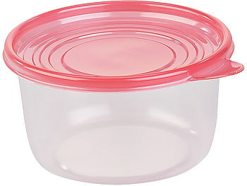 Rosenstein & Söhne Tupperdosen Set: 120-teiliges XXL-Frischhaltedosen-Set BASIC (60 Dosen) (Dosenset)
