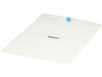 PEARL Kleidersack: 3er-Set Vakuum-Beutel, zur Saugkompression, Bügelhaken, 70 x 100 cm (Vakuumbeutel zum Aufhängen)