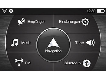NavGear TourMate N4, Motorrad-, Kfz- & Outdoor-Navi mit Europa