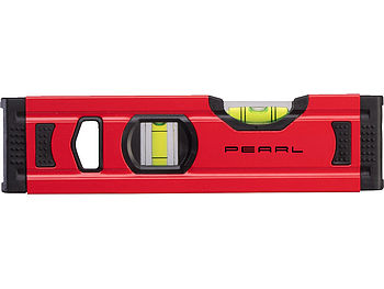 PEARL handzame waterpas: Mini-aluminium-waterpas, beveiligde libelle ...