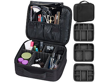 Xcase Make-Up Tasche Organizer: Professioneller Reise-Organizer für Kosmetik und Make-Up (Beauty Koffer)